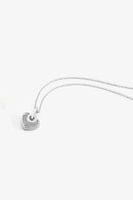 Load image into Gallery viewer, Crystal Heart Pendant Necklace