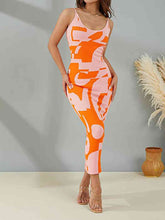 Load image into Gallery viewer, Spaghetti Strap Maxi Sweater Dress