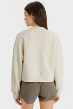 Load image into Gallery viewer, Textured Dropped Shoulder Sports Top