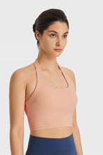 Load image into Gallery viewer, Breathable Halter Neck Sports Bra