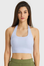 Load image into Gallery viewer, Breathable Halter Neck Sports Bra