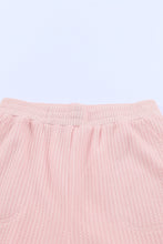 Load image into Gallery viewer, Quarter Snap Waffle Knit Long Sleeve Lounge Set