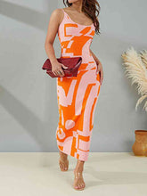 Load image into Gallery viewer, Spaghetti Strap Maxi Sweater Dress