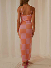 Load image into Gallery viewer, Spaghetti Strap Maxi Sweater Dress