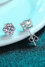 Load image into Gallery viewer, Moissanite Stud Earrings