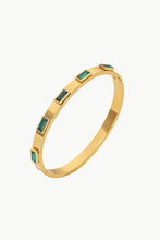 Load image into Gallery viewer, 18K Gold Plated Inlaid Cubic Zirconia Bracelet