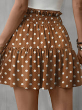 Load image into Gallery viewer, Frill Tied Printed Mini Skirt
