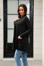 Load image into Gallery viewer, Basic Bae Full Size Open Front Long Sleeve Cardigan with Pockets
