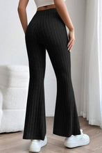 Load image into Gallery viewer, Basic Bae Full Size Ribbed High Waist Flare Pants
