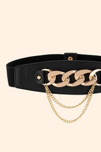 Load image into Gallery viewer, Chain Detail PU Leather Belt
