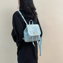 Load image into Gallery viewer, PU Leather Backpack Bag
