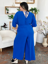 Load image into Gallery viewer, Double Take Full Size Half Sleeve Wide Leg Jumpsuit
