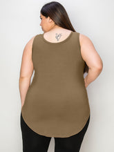 Load image into Gallery viewer, Basic Bae Full Size Round Neck Tank
