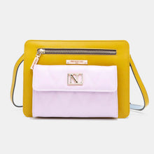 Load image into Gallery viewer, Nicole Lee USA Color Block Crossbody Bag
