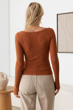 Load image into Gallery viewer, Thinkable Button Down Long Sleeve Knit Cardigan
