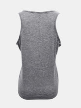 Load image into Gallery viewer, Full Size Quarter Snap Scoop Neck Tank
