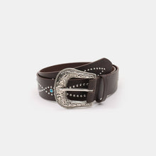 Load image into Gallery viewer, PU Leather Rhinestone Belt
