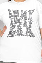 Load image into Gallery viewer, Simply Love Full Size IN MY IDGAF ERA Graphic T-Shirt
