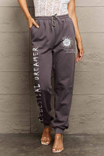 Load image into Gallery viewer, Simply Love Full Size CELESTIAL DREAMER Graphic Sweatpants
