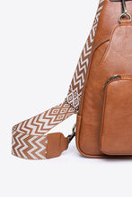 Load image into Gallery viewer, Adored Take A Trip PU Leather Sling Bag
