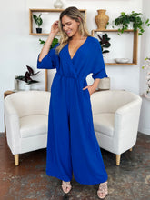 Load image into Gallery viewer, Double Take Full Size Half Sleeve Wide Leg Jumpsuit
