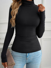 Load image into Gallery viewer, Devine Turtleneck Long Sleeve T-Shirt
