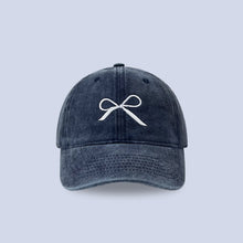 Load image into Gallery viewer, Bow Embroidered Adjustable Cap
