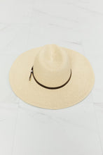 Load image into Gallery viewer, Fame Boho Summer Straw Fedora Hat
