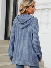 Load image into Gallery viewer, Drawstring Long Sleeve Hoodie
