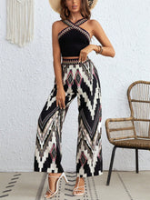 Load image into Gallery viewer, Wide Strap Sleeveless Top and Pants Set
