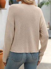 Load image into Gallery viewer, Round Neck Long Sleeve Sweater
