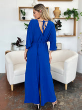 Load image into Gallery viewer, Double Take Full Size Half Sleeve Wide Leg Jumpsuit
