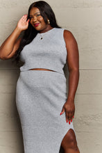 Load image into Gallery viewer, Sew In Love She&#39;s All That Fitted Two-Piece Skirt Set
