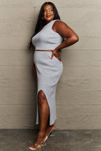 Load image into Gallery viewer, Sew In Love She&#39;s All That Fitted Two-Piece Skirt Set
