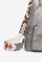 Load image into Gallery viewer, Adored Take A Trip PU Leather Sling Bag
