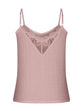 Load image into Gallery viewer, Eyelet Lace Detail V-Neck Cami
