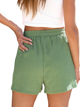 Load image into Gallery viewer, Drawstring High Waist Shorts with Pockets
