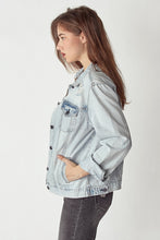 Load image into Gallery viewer, RISEN Distressed Button Up Jacket
