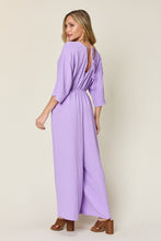 Load image into Gallery viewer, Double Take Full Size Half Sleeve Wide Leg Jumpsuit
