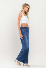 Load image into Gallery viewer, Lovervet High Rise Clean Cut Raw Hem Wide Jeans
