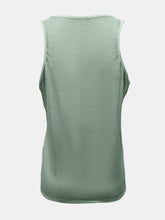 Load image into Gallery viewer, Full Size Quarter Snap Scoop Neck Tank
