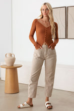 Load image into Gallery viewer, Thinkable Button Down Long Sleeve Knit Cardigan
