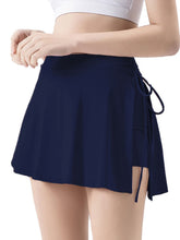 Load image into Gallery viewer, High Waist Active Skort with Pockets
