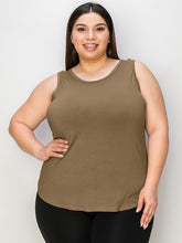 Load image into Gallery viewer, Basic Bae Full Size Round Neck Tank
