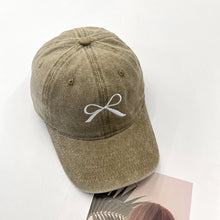 Load image into Gallery viewer, Bow Embroidered Adjustable Cap
