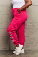 Load image into Gallery viewer, Simply Love Full Size PINK Graphic Sweatpants
