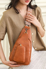 Load image into Gallery viewer, Adored Take A Trip PU Leather Sling Bag
