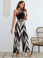 Load image into Gallery viewer, Wide Strap Sleeveless Top and Pants Set
