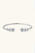 Load image into Gallery viewer, 1.8 Carat Moissanite 925 Sterling Silver Bracelet
