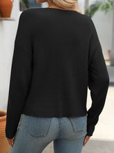 Load image into Gallery viewer, Round Neck Long Sleeve Sweater
